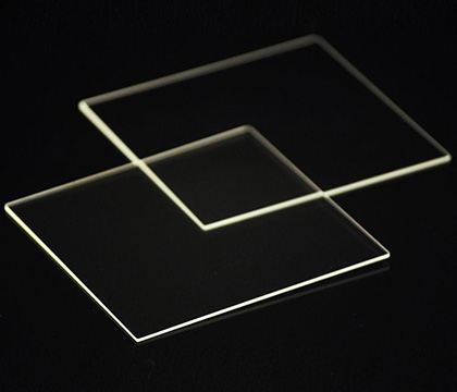 Кварцевая стеклянная плита высокая проницаемость индивидуальные размеры высокотемпературные прозрачные 2