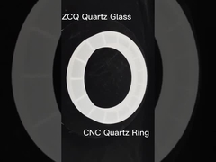 Сопротивление фланца кварца высокой точности Cnc лаборатории высокотемпературное