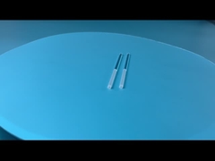 Высокотемпературная половина песка высокой точности штанги кварца сопротивления отполированного половинного взорвала зазубрину CNC