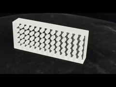 Перфорированная кварцевая стеклянная плита высокотемпературная