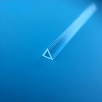 High Precision Clear Fused Quartz Triangular Capillary Tube for Optical Fiber