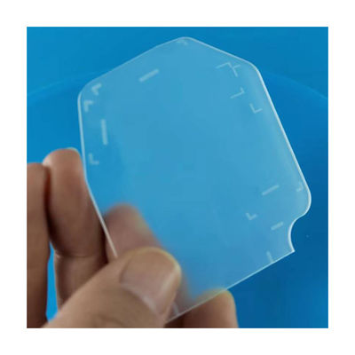 Смороженный кварц расплавленная кремниевая пластина гравировка кварцевая стеклянная пластина OEM для оптической платформы