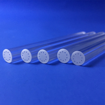 High Precision 1100mpa Quartz Glass Tubes With Multi Holes