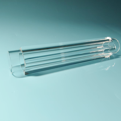 Double Side Polished Quartz Tubing OD 20mm × Length 128.5mm For Spectroscopic Instruments